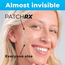 PatchRx Pimple Patches for Face (120 Patches), Hydrocolloid Acne Patches with Tea Tree Oil, Pimple Patch Pimple Stickers - Hydrocolloid Patch Acne Dots - Acne Pimple Patches For Face - Zit Patches