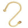 Gracelife Shower Curtain Decorative Hook Modern Square T Bar Shape
