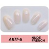 Beauty Nailer Professional Sculpted Acrylic Nail Kit AKIT-6 Nude French