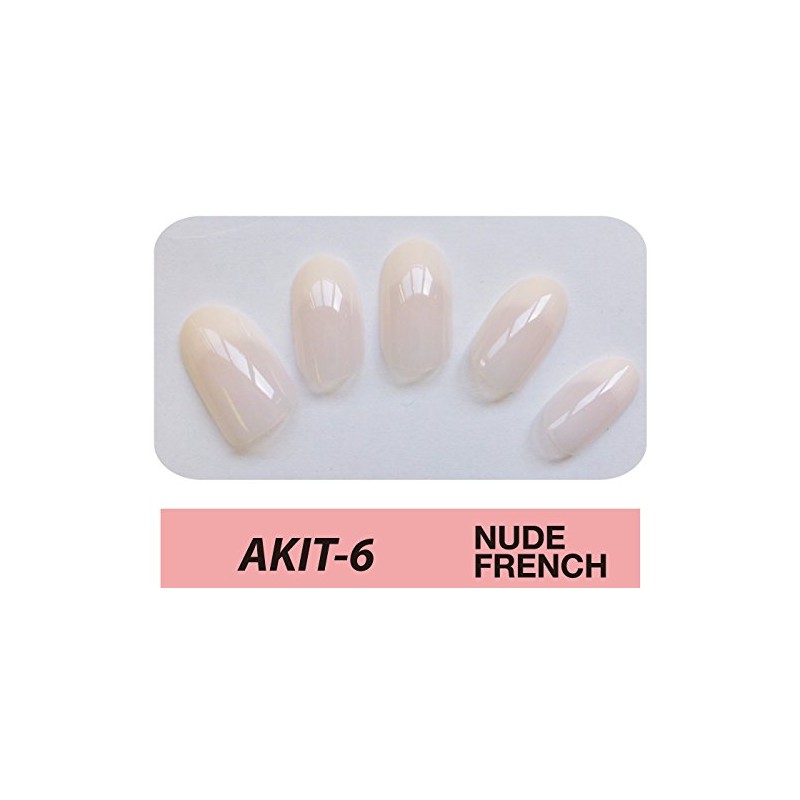 Beauty Nailer Professional Sculpted Acrylic Nail Kit AKIT-6 Nude French