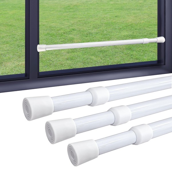 toresper 3 Pack Window Security Bars Adjustable Sliding Glass Door