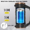 Brightest Flashlight Rechargeable Powerful Tactical Flashlights with XHP99 & COB
