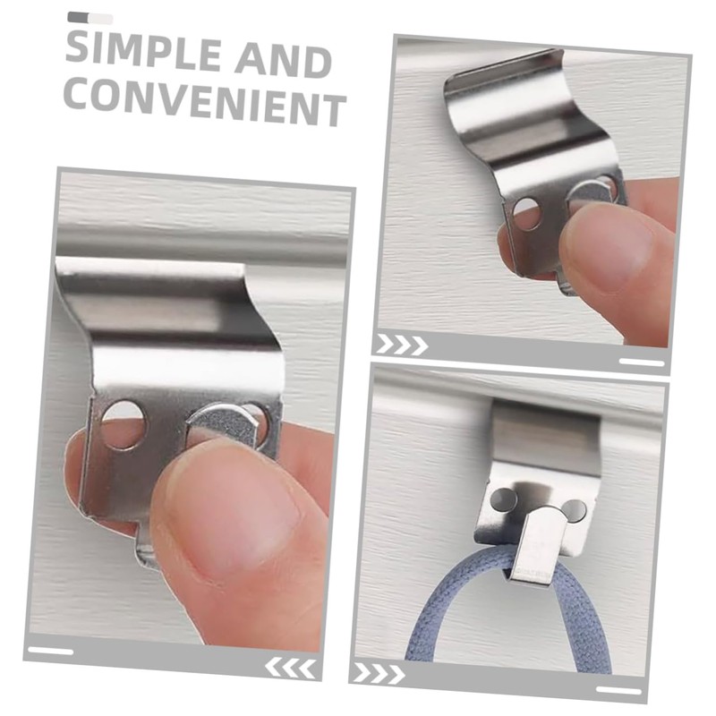 BUGUUYO 4pcs Wall Hook Vinyl Siding Hooks for Hanging Siding