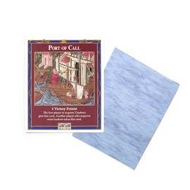 Tabletop Monthly Port of Call Bonus Card compatible with Catan's Settlers of Catan, Seafarers, Cities and Knights and Catan Expansions