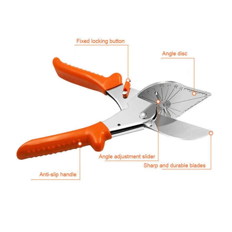 Multi Angle Mitre Shear Cutter 45-135 adjustable degree, Adjustable Angle