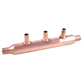 SharkBite 3 Port Open Crimp Copper Multi-Port Tee, Plumbing Fittings, PEX Pipe, PE-RT, 22784