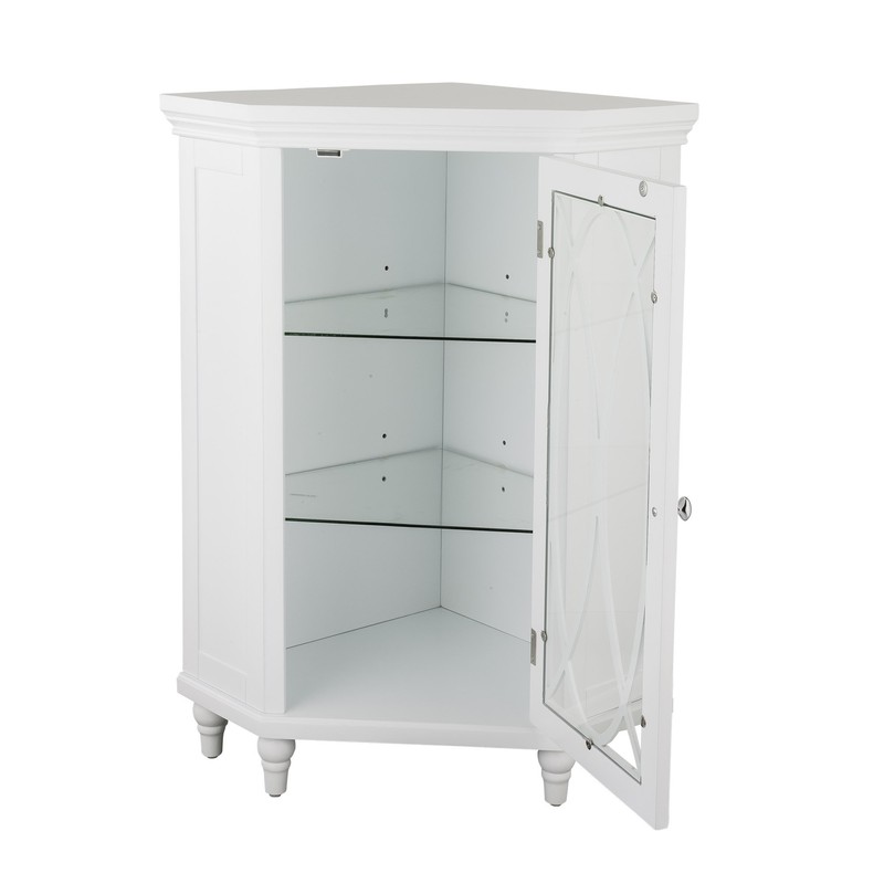 Teamson Home TYG-62392 Lombard Corner Floor Cabinet