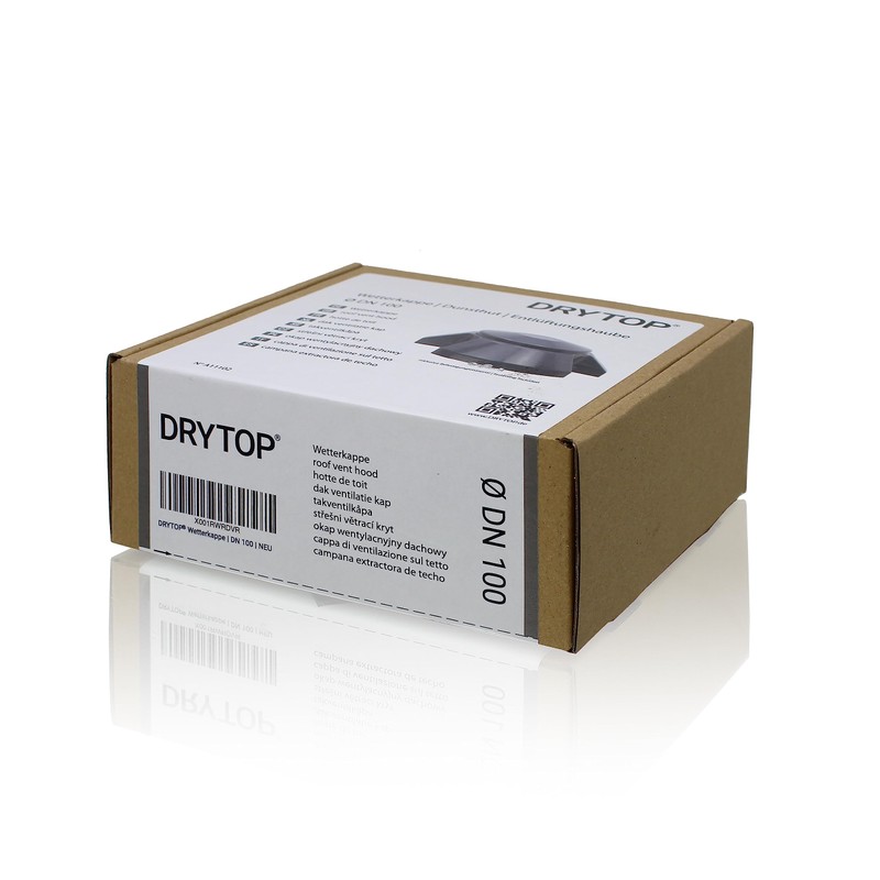 DRYTOP ® Weather cap, haze hat, ventilation hood, including attachment,
