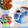 36PCS Silicone Resin Measuring Cups Tool Kit Reusable Resin Casting