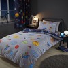 Catherine Lansfield Lost In Space Reversible Single Duvet Cover Set