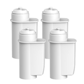 AQUA CREST Water Filter Replacement for Brita® Intenza; Siemens® TZ70033, TCZ7003, EQ Series; Bosch® 12008246 - Including Various Models from Neff® & Gaggenau®, PFAS, PFOA/PF0S Reducing (4)