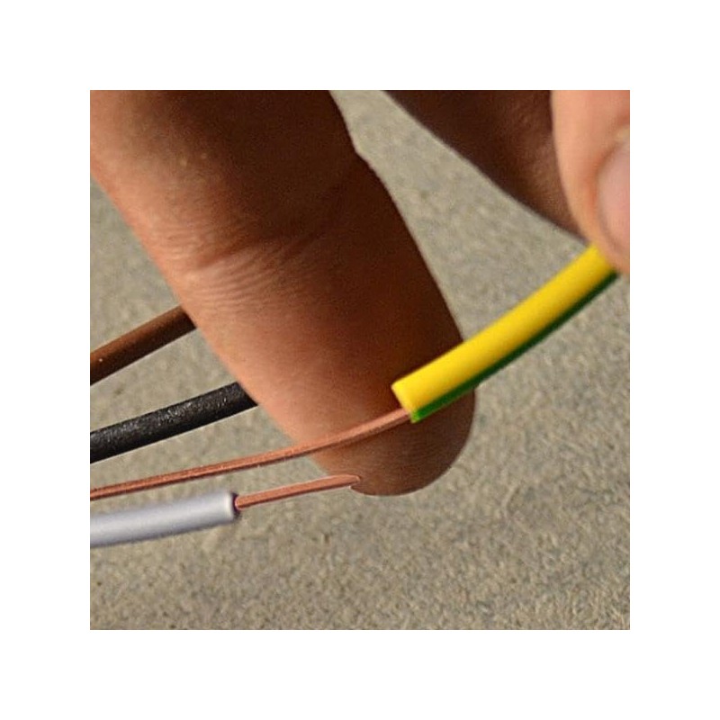 Earth Sleeving Cable Protection, Flexible Tubing (3mm 1 meters)