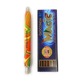 KOH-I-NOOR Metal Mechanical Pencil with Lead Sharpener Lead Thickness: 5.6 mm - Magic (Multi-Colour), multicoloured