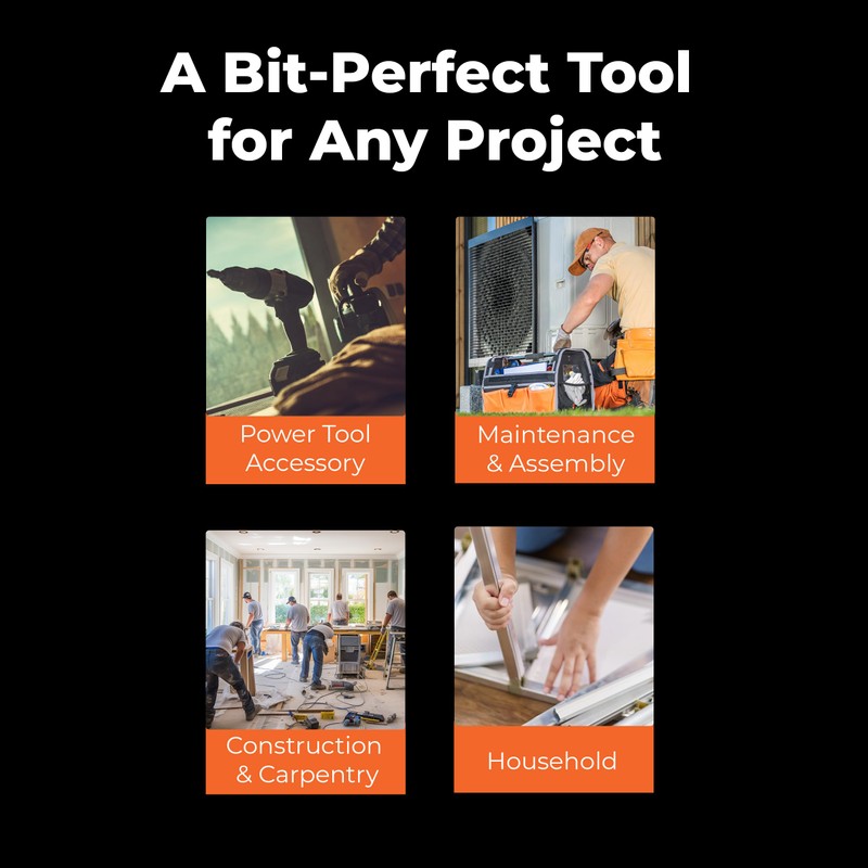 MEGAPRO® Replacement Bit Pack - The MegaLOK™ | 7 double-ended