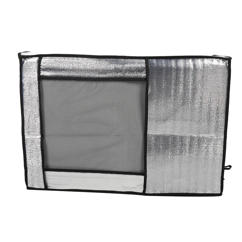 Silver AC Unit Cover Air Conditioner Unit Aluminum Foil Dustproof