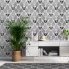 Stencil Revolution Triple Yew Pattern Wall Stencil - Large, Reusable