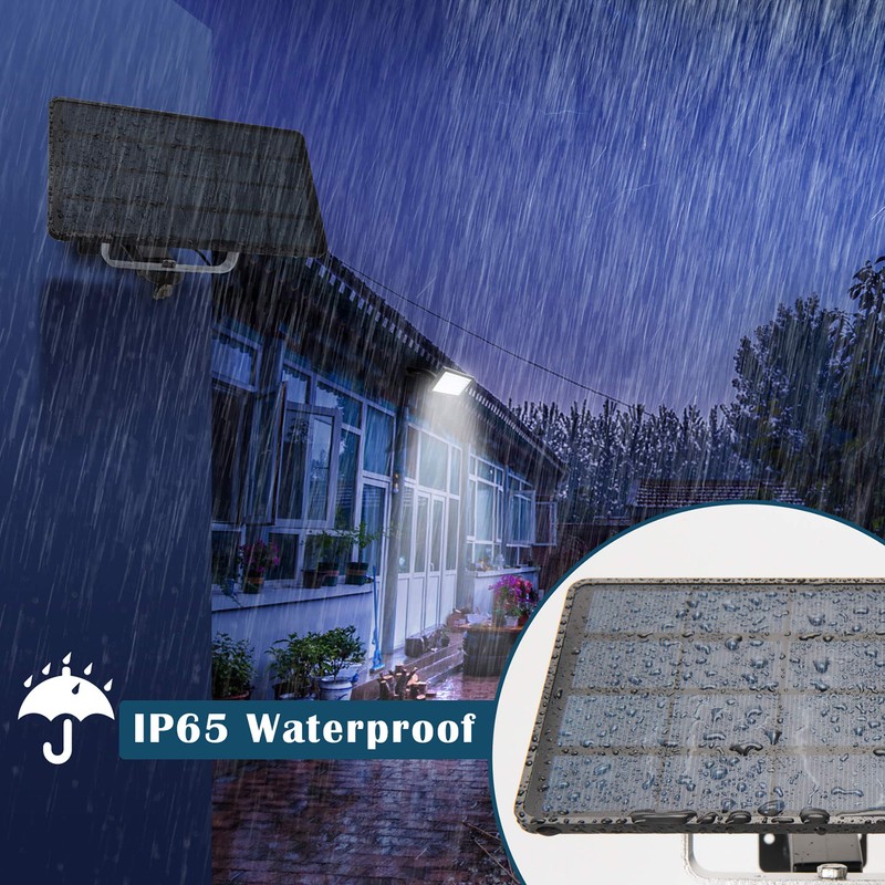 JACKYLED 1000 Lumen 48 LED Solar Dusk to Dawn Light