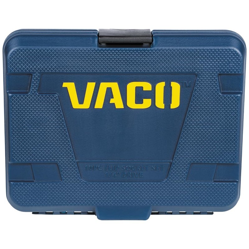 VACO VAC4102 10-Piece 2-in-1 Impact Flip Socket Set with Case,