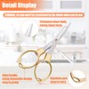 2PCS Folding Scissors, Portable Travel Scissor, Gift for Men Glasses