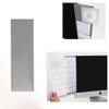 Monitor Side Panel Memo Message Board Sticky Notes Holder Transparent