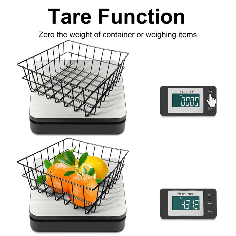 Fuzion Shipping Scale - Wireless Postal Scale 110LB x 0.1oz,