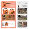 Gas Powered Leaf Blower, 26.5 cc 2-Stroke Handheld Leaf Blower,