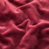 MOONLIGHT20015 Fleece Blanket Throws for Sofas - 400 GSM Burgundy