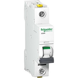 Schneider A9F04132 Circuit Breaker iC60N 1P 32A C Characteristic White