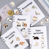 50 Pcs Cute Cat Stickers Set – Adorable Cat Illustrations