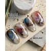 Vibla Tutorial Gemstone Marble Gel Nail Single Item S63 /