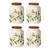 Lenox 895049 Holiday Cooking Spice Jars, Set of 4