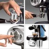 i Cafilas For Refillable Illy Coffee Capsule Made of Stainless