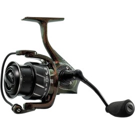 Abu Garcia Spinning Reel, Spike S Spinning Reels, Predator Fishing, Freshwater Angler, Bass, Pike, Walleye, Black, 5.2:1 Ratio, Robust & Lightweight, 7+1 Bearings, 2000S