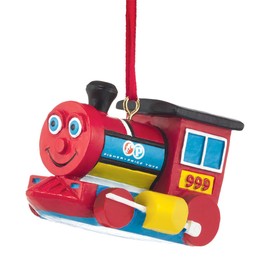 Department 56 Fisher Price Huffy Puffy Train Ornament, 1.75 inch