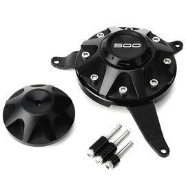 Compatible with Ninja 500 Ninja500 2025 2024 Z500 Z 500 Motorcycle Accessories CNC Engine Guard Cover Crash Protective Cover Falling Protection