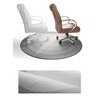 Heavyoff Round Office Chair Mat for Hardwood Floor Computer Gaming