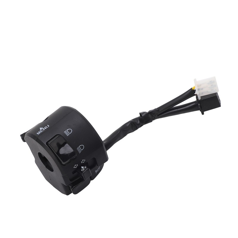 Motorcycle Handlebar Switch 7/8inch Light Trumpet Universal Handlebar Switch Replacement