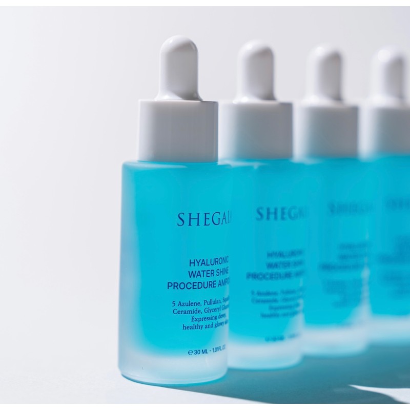 Shegaia Hyaluronic Water Shine Procedure Moisture Ampoule / 쉬가이아 히알루로닉