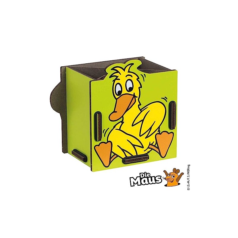 Werkhaus PP9828 The Mouse Pencil Box Duck