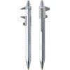 Cleo Messograph Retractable Ballpoint Pen, Blue Refill and Caliper Chrome-Plated