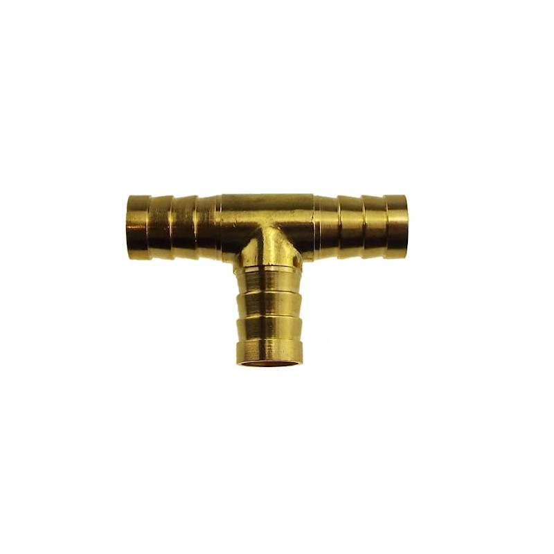 Brass T Y Joiner Various Piece Fuel Hose Gas Joiner