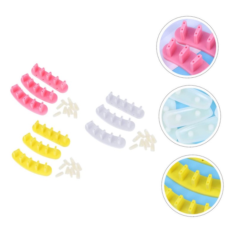 Baluue Professional Nail Art Display Stand Pcs Plastic Nail Art