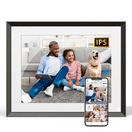 Digital Photo Frame 9.7-inch WiFi Digital Picture Frame - 32GB Electronic Picture Frame Touchscreen, Motion Sensor, Wall Mountable, Auto Rotate, Send Photos via App Email, Gift for Grandma Grandpa