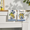 Artoid Mode Lemon Bow Flowers Chinoiserie Summer Kitchen Towels Dish