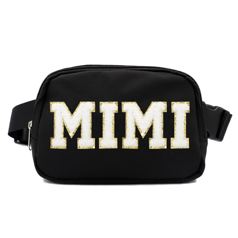 Lamyba Mothers Day Gifts for Mimi Waterproof Adjustable Fanny Pack