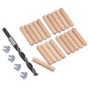 Ichinen Access RELIEF 26321 Woodworking Drill Dowel Set, 0.3 inches