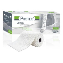 Venda Enyesada No Estéril 15cm X 2.75m Color Blanco