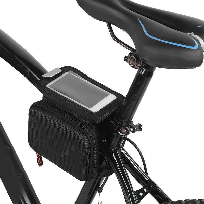 Bicycle Touching Screen Mobile Phone Bag EVA Anticollision Hard Shell
