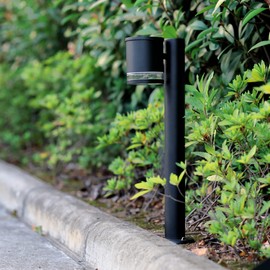 Inowel Solar Landscape Pathway Lights Outdoor LED Waterproof Solar Driveway Lights 24in Black Floor Lamp Low Voltage for Lawn Walkway Driveway Patio,3000K,0.5W