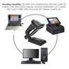 Barcode Scanner 2.4G Wireless USB Charging Handheld Portable 1D Cordless